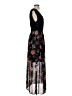 Dudley Stephens 100% Polyester Floral Black Casual Dress Size S - photo 4