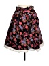 MSGM 100% Polyamide Floral Black Casual Skirt Size L - photo 2