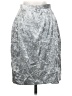 Rina Rossi Metallic Silver Formal Skirt Size 4 - photo 2
