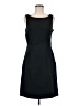 H&M 100% Polyester Solid Black Cocktail Dress Size 8 - photo 1
