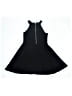 Justice Solid Black Dress Size 6 - photo 2