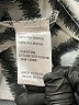 Teenbell 100% Polyester Stripes Silver 3/4 Sleeve Blouse Size M - photo 8