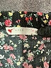 Lush 100% Rayon Floral Black Casual Skirt Size M - photo 4
