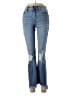Altar'd State Hearts Blue Jeans Size 26 waist - photo 1