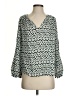 Massimo Dutti Green 3/4 Sleeve Blouse Size S - photo 1
