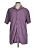 Assorted Brands Purple Short Sleeve Blouse Size M - photo 1