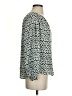 Massimo Dutti Green 3/4 Sleeve Blouse Size S - photo 4