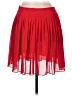 Ann Taylor LOFT 100% Polyester Solid Red Formal Skirt Size 8 - photo 2