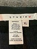Studio M Solid Black Casual Skirt Size XL - photo 4