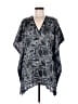 MICHAEL Michael Kors 100% Polyester Blue Kimono Size S - photo 1