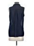 Olive and Oak 100% Polyester Blue Sleeveless Blouse Size S - photo 2