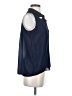 Olive and Oak 100% Polyester Blue Sleeveless Blouse Size S - photo 4