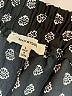 Max Studio 100% Polyester Polka Dots Black Shorts Size L - photo 3