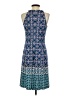 Wisp Paisley Blue Casual Dress Size 4 - photo 2