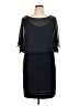 Xscape 100% Polyester Blue Black Cocktail Dress Size 14W - photo 1