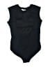 Seafolly 100% Cotton Solid Black bodysuit Size 16 - photo 2