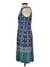 Wisp Paisley Blue Casual Dress Size 4 - photo 5