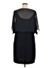 Xscape 100% Polyester Blue Black Cocktail Dress Size 14W - photo 2