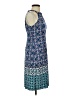 Wisp Paisley Blue Casual Dress Size 4 - photo 4