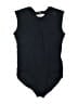 Seafolly 100% Cotton Solid Black bodysuit Size 16 - photo 1