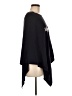 Top It Off 100% Cotton Black Poncho One size - photo 4