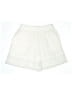 Unbranded 100% Polyester Solid Ivory Shorts Size L - photo 2
