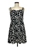 Unbranded 100% Polyester Floral Black Casual Dress Size M - photo 1