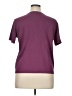 Classic Elements Purple Short Sleeve Henley Size XL - photo 2