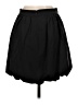 Scoop Solid Black Casual Skirt Size 0 - photo 2