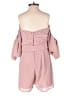 Rose Velvet 100% Polyester Pink Romper Size M - photo 2