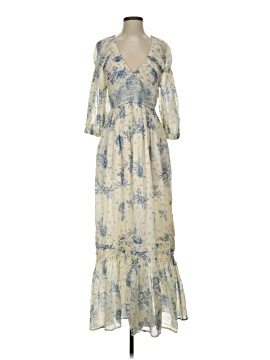 chinese dress ladies Nocturnal Blue Dora Long Sleeve Maxi Dress main image 0