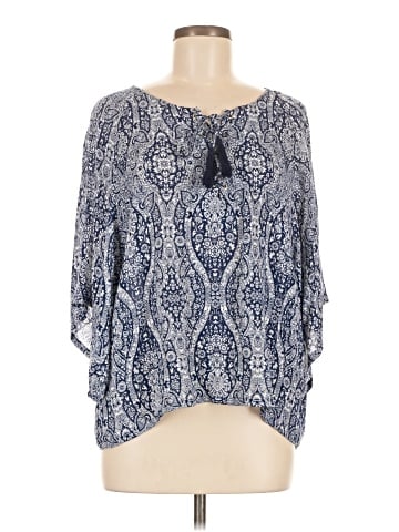 Fifteen Twenty 3/4 Sleeve Blouse (view 1)