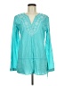 Gap Teal Long Sleeve Blouse Size M - photo 1