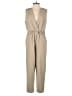Zara Solid Tan Jumpsuit Size XS - photo 1