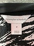 Christopher & Banks 100% Polyester Black Short Sleeve Blouse Size M - photo 7