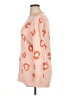 Terra & Sky Animal Print Pink Pullover Sweater Size 0X - photo 5