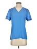 Ann Taylor 100% Polyester Blue Short Sleeve Blouse Size XXS - photo 1