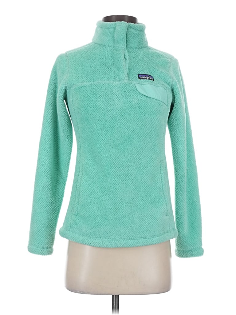 Pre-owned Patagonia Fleece Jacket In Blue