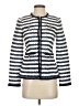 Ann Taylor Stripes Blue Jacket Size 00 (petite) - photo 1