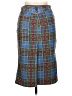 Paul Smith Plaid Blue Casual Skirt Size EU (IT) 42 / US 6 - photo 2