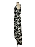 Athleta 100% Polyester Print Black Cocktail Dress Size S - photo 5