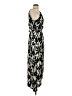 Athleta 100% Polyester Print Black Cocktail Dress Size S - photo 4