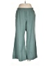 Peace Love World Solid Teal Casual Pants Size M (petite) - photo 1