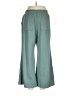 Peace Love World Solid Teal Casual Pants Size M (petite) - photo 2