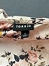 Torrid 100% Polyester Floral Ivory Short Sleeve Blouse Size Lg Plus (0) - photo 7