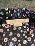 Cooper & Ella 100% Polyester Stars Black Short Sleeve Blouse Size M - photo 7