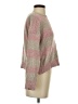 Romeo & Juliet Couture Stripes Pink Pullover Sweater Size S - photo 4