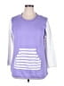 Neon Buddha 100% Cotton Purple Pullover Sweater Size XL - photo 1