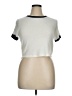 Hot Kiss Ivory Short Sleeve Top Size XL - photo 1