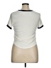 Hot Kiss Ivory Short Sleeve Top Size XL - photo 2